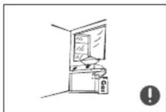 MIDEA MDRS723MYF28 - Avertismente privind amplasarea - 4