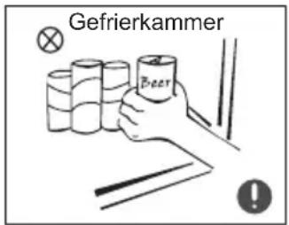 Gefrierkammer Beer