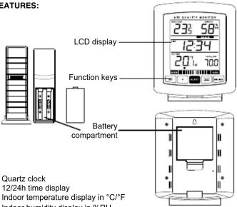 Techno Line WL 2000 - Instructions manual - 1