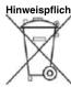 Techno Line WL 2000 - Batterie-Sicherheitshinweise - 1