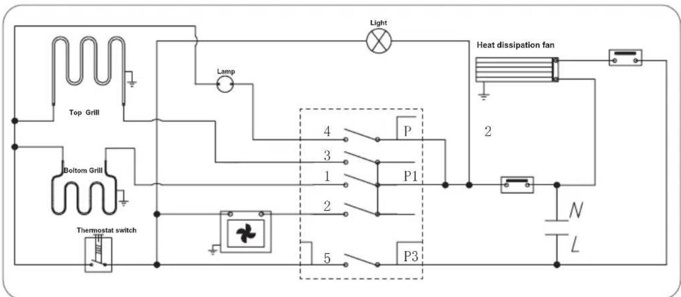 Respekta Ida HS2000-26 - Elektrischer Schaltplan - 2