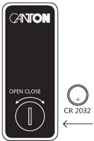 CANTON OPEN CLOSE I + CR 2032