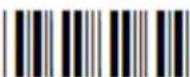 Posiflex CD-3601U - Options for UPC-A: - 6