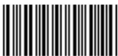 Black and white barcode image with vertical lines on both sides
