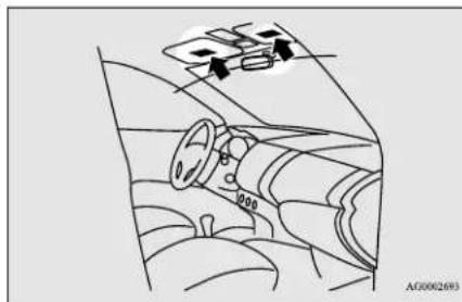 MITSUBISHI Mirage (2021) - Warning label - 1