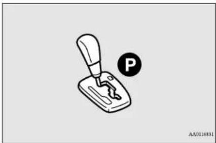 MITSUBISHI Mirage (2021) - Using the selector lever position {continuously variable transmission (CVT)} - 1