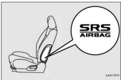 SRS AIRBAG AA013972
