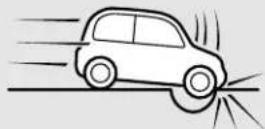MITSUBISHI Mirage (2021) - The front airbags and driver's knee airbag MAY DEPLOY when - 2