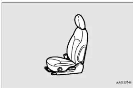 MITSUBISHI Mirage (2021) - Front seats - 1