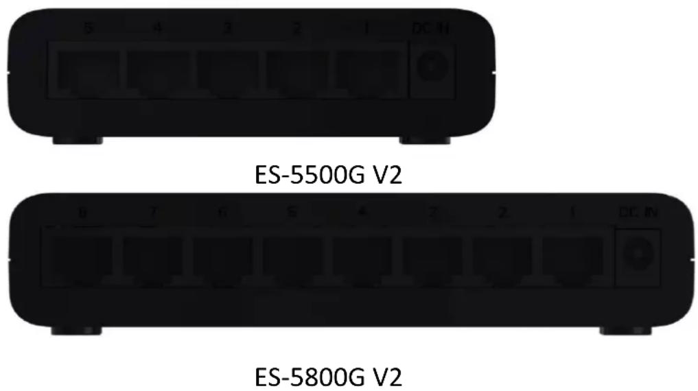 Edimax ES-5800G V2 - Fronafel - 2