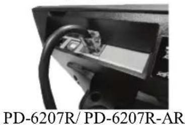 Posiflex PD-6207U - Mounting PD-6207 Series onto POS Terminal - 5