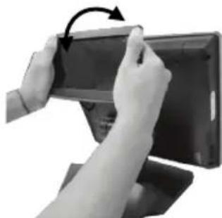 Posiflex PD-6207U - Mounting PD-6607 Series onto XT Series Terminal - 19