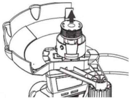 Cocraft LXC GT18 - Wechseln der Fadenspule - 3