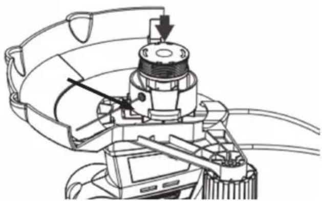 Cocraft LXC GT18 - Wechseln der Fadenspule - 4