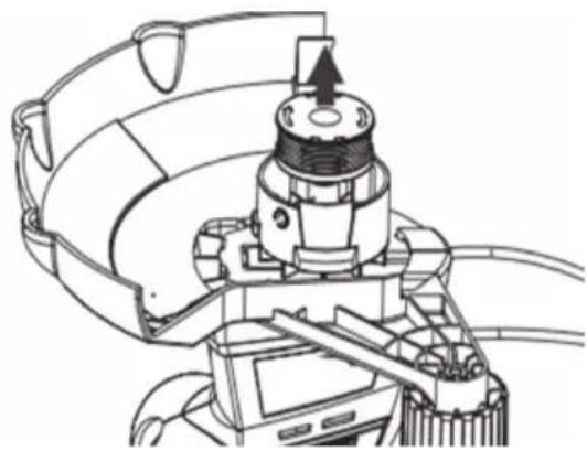 Cocraft LXC GT18 - Replacing the line spool - 2