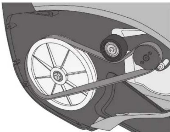 Cocraft SB46 - Changing the Drive Belt - 3