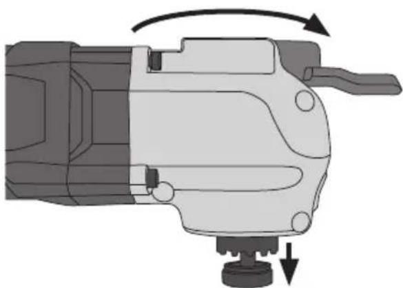 Cocraft PRO Edition MC300-T - Einbau und Austausch der Schleif-/Trennscheibe - 1