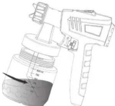 Cocraft HS 950-H - Einstellung der Farbmenge - 2