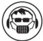Cocraft HS 950-H - Safety symbol guide - 2