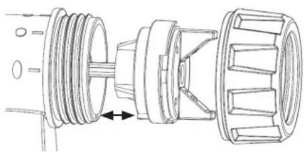 Cocraft HS 950-H - Changing the paint nozzle - 2