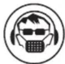 Cocraft HC 1400 - Product safety symbols - 2