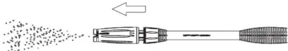 Cocraft HHR 150 - Den Druck und die Strahlbreite (gilt nicht für die Turbolanze) - 1