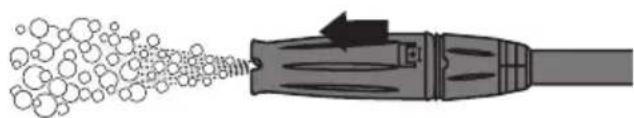 Cocraft PRO HR170-I - Benutzung mit Reinigungsmittel (gilt nicht für die Turbolanze) - 1