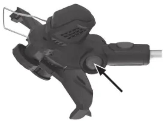 Cocraft PRO Edition GA36-B - Den Trimmerkopf abwinkeln - 1