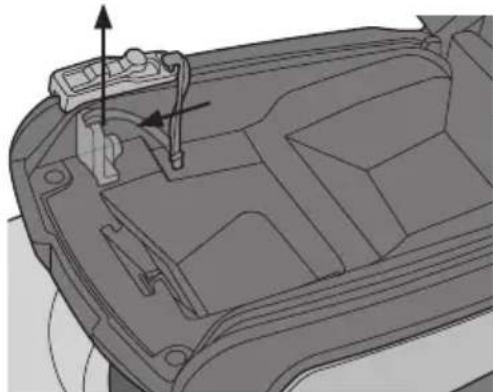 Cocraft PRO Edition V40 - Inserting and removing the battery - 1