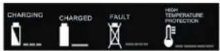 CHARGING CHARGED FAULT HIGH TEMPERATURE PROTECTION