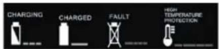 CHARGING CHARGED FAULT HIGH TEMPERATURE PROTECTION