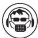 Cocraft PRO Edition DH18-BL - Product safety symbols - 2