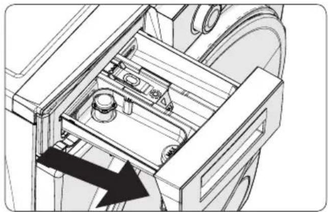 FAGOR 4FE-7412 - Clean the detergent drawer - 1