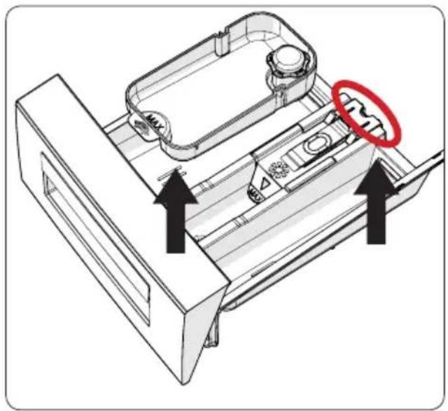 FAGOR 4FE-8412 - Clean the detergent drawer - 3