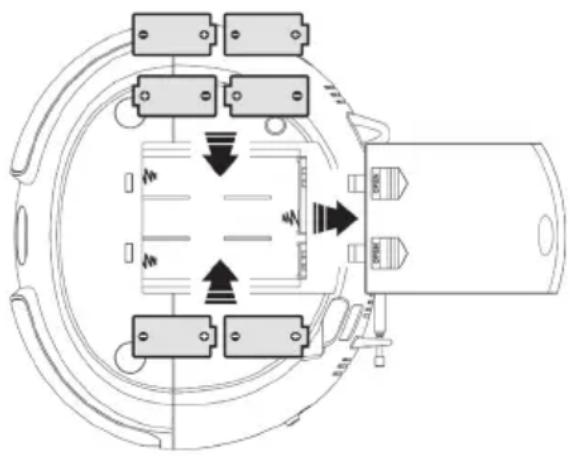 Clas Ohlson DAB-1635 - Battery operation - 1