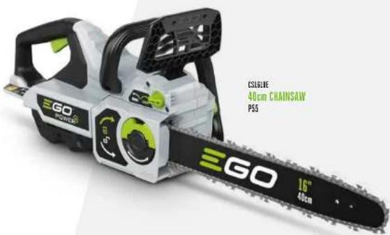 CSCLUE 40cm CHAINSAW PS5 EGO POWER EGO 16" 40cm