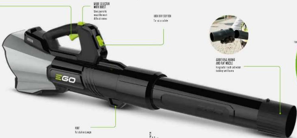 EGO WORK SELECTOR WITH BRIEST Use parents to work the next 100% of arms LOCK OUT SWITCH For safety FULL STADIATION ADDITIONAL ROUND AND FAAT MIDDLE for greater touch out when backing without use