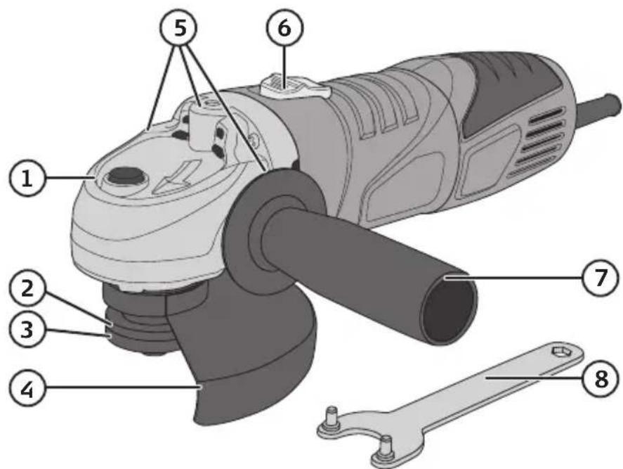 Cocraft HA 125 - Laitteen osat - 1