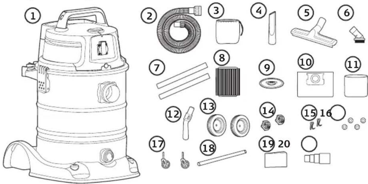 Cocraft PRO WS30-A - Verpackungsinhalt - 1