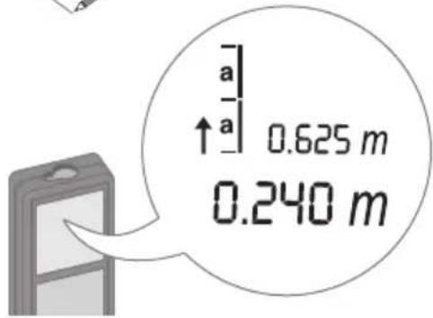 a ↑ a 0.625 m 0.240 m
