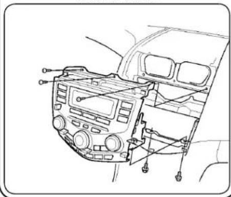 PAC RPK4-HD1101 - Part One: Removing the factory radio from the vehicle - 8
