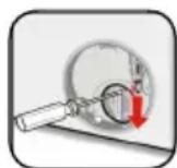 SHARP ES-NDH0144WC-GR - Door emergency opening function - 1