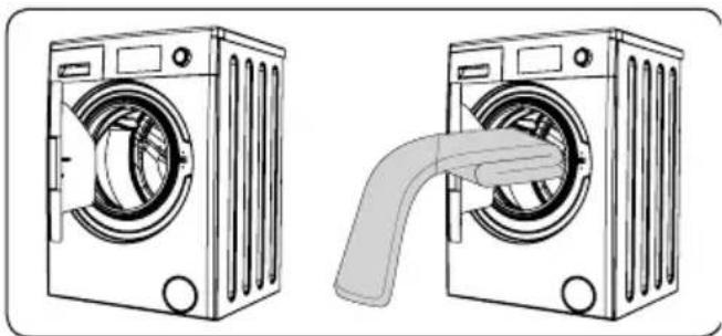 SHARP ES-NDH9144WD-GR - Putting Laundry in the Machine - 1