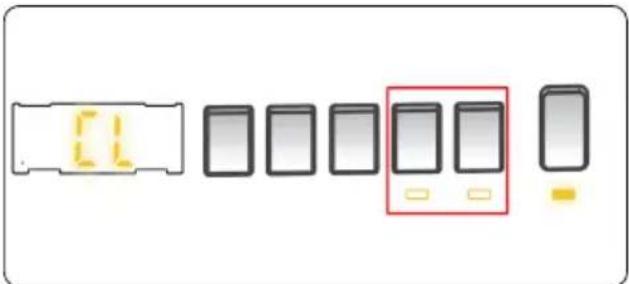 Diagram showing a sequence of smartphone icons with one highlighted in red, likely indicating status or selection.