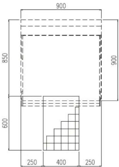 900 850 600 250 400 250 900