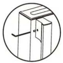 VOX SBS6025IXF - Remover as maçanetas - 1