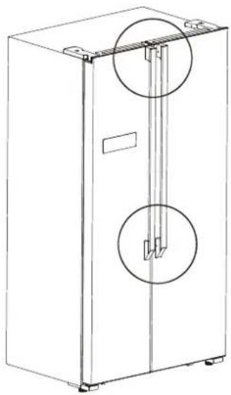 VOX SBS6025IXF - Remove the handles - 1