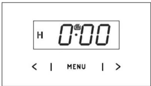 H 0:00 < | MENU | >