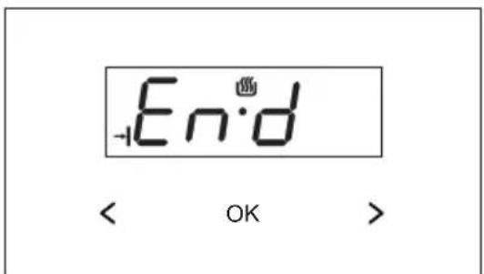 -End < OK >