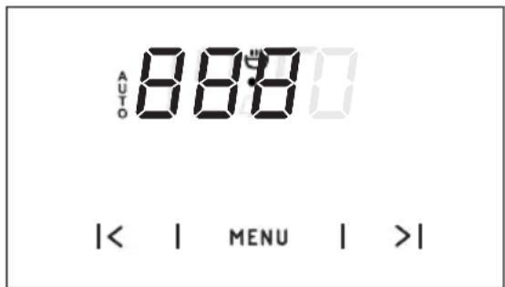AUTO 8:00 |< | MENU | >|